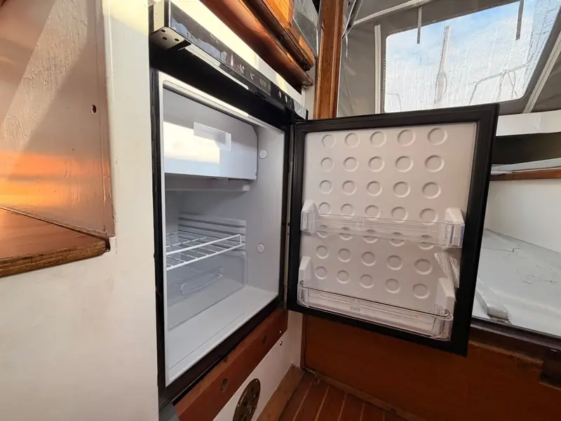 Kühlschrank in der Pantry der LM 27